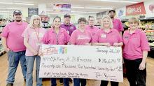 Team Buche Cares helps with hunger, cancer, and scholarships