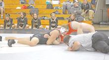 Kade Braun had a major decision, a pin, and a decision before losing to Chase McGillivary of Redfield and coming home with a second place medal.