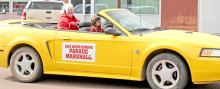 JoAnn Serr took the helm as this year’s parade marshal.