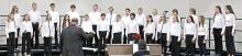 The Gregory School District 6th grade choir led off the program at the 6-12 grade holiday concert Monday evening, December 8, 2025. (Photo by Kristy Ring)