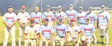 The Burke Bombers will head to the state tournament as either the district champions or the runner-up. They are back row, l to r: Coach Blake Hoffman, Kade Braun, Blake Boes, Tommy Determan, Coy Determan, Hunter Van Niewenhuyse, Dustin Stukel, Christian Schweigert, and Aaron Vomacka. Front row, l to r: Gannon Thomas, Brogan Glover, Jordan Vosika, Sawyer Tietgen, and Ben Witt.
