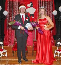 Homecoming royalty crowned Monday evening