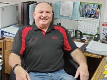 Ken Cerny looks pretty relaxed as his retirement from Rosebud Electric approaches.