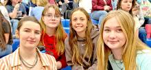 Floriculture 4th Place Team Shyanna Steffen 24th, *Charissa Ring 4th, Abby Holmes 49th, and Libby Krcil 28th