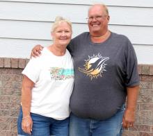 Ron and Peg Wendell will be honored in parade and at fireworks