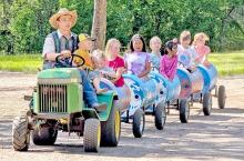 Jack Schulte was the conductor of the barrel train.