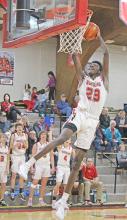 Daniel Mitchell had 18 points and ten rebounds in a valiant effort against Winner.