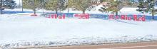 Gregory is still digging out of 44 ½ inches of snow from the last two snow storms