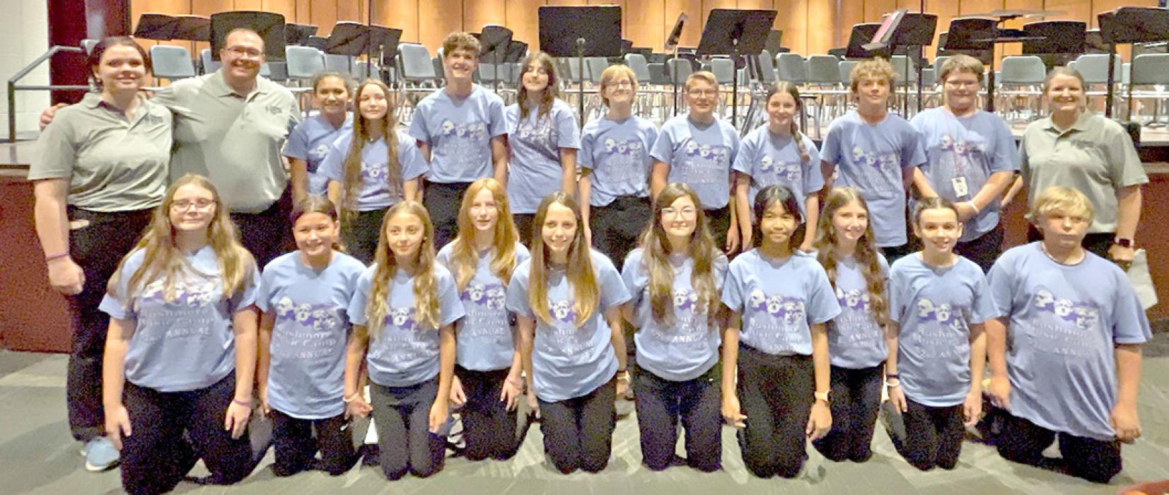 Gregory sends 24 kids to music camp