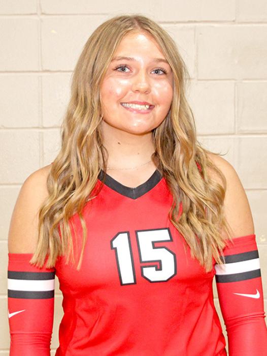 RENAE PROKOPEC #15 Parents: Karen Rimmerman &amp; Dennis Prokopec Year: 5’7” Sophomore Pos: MH/OH