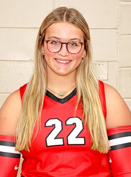 ALLISON WALKER #22 Parents: Virginia &amp; Clay Peck &amp; Beau Walker Year: 5’ 7” Junior Pos: MH/OH