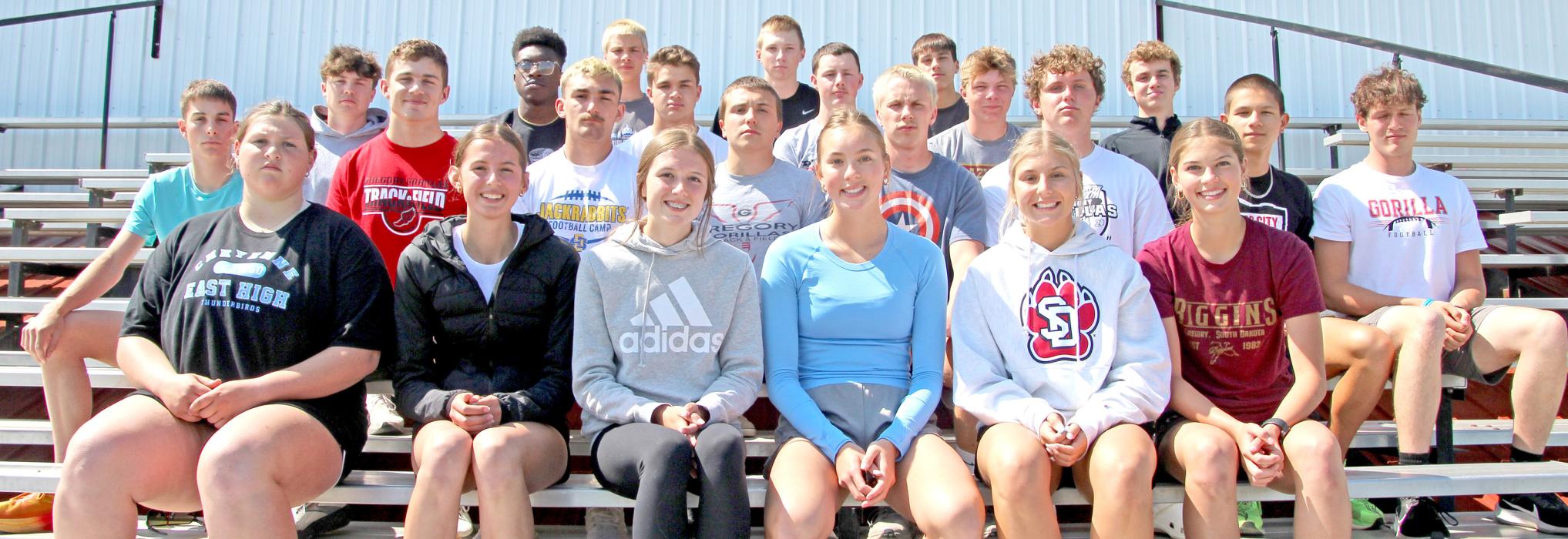 Boys win regions, girls place third, 25 Gregory tracksters headed to state