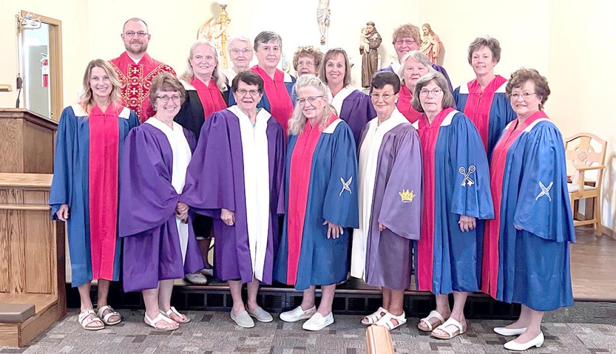Gregory, Winner, and Colome Catholic Daughters hold joint installation