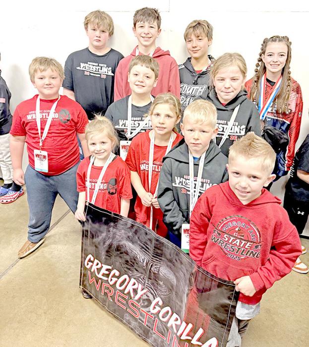 Gregory wrestlers shine at AAU State with 10 podium finishers, 2 champions