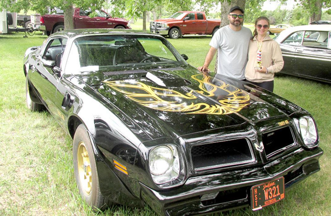 1973 - Present Modified / 1st - Brady &amp; Amanda Hanson 1976 Pontiac Trans Am