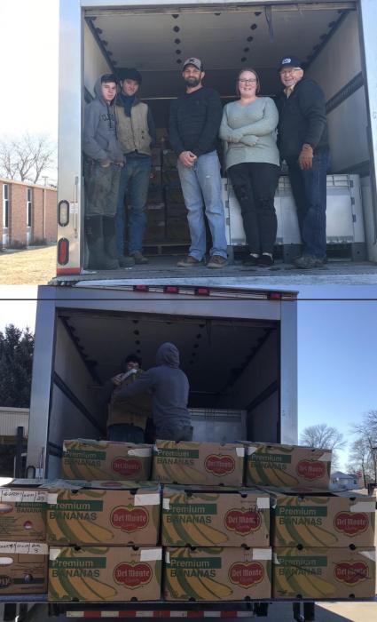Locally-produced beef arrives at Gregory Schools