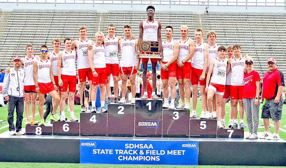 After tying for the team title in 2023, the boys track team captured the top spot at this year’s state track meet.