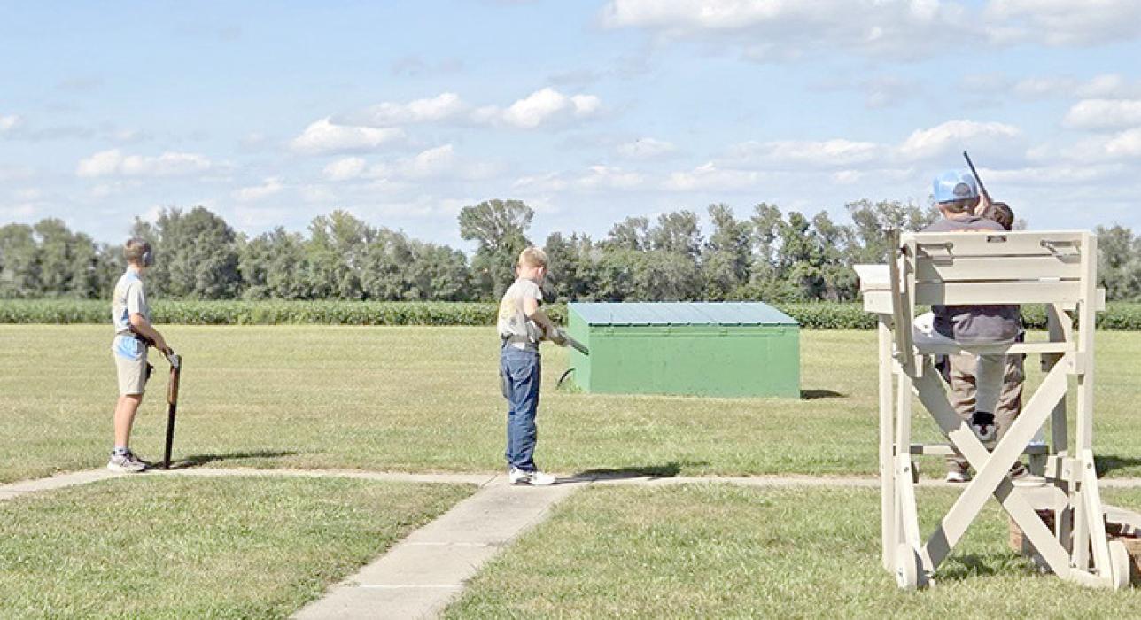 Henry and Gus Witt, shown l to r, also competed at the State Fall Shoot. (All 4-H State Fall Shoot photos submitted)