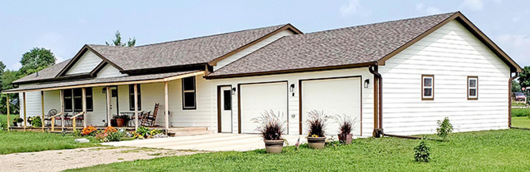 #2 is the home of Joann Eliason.