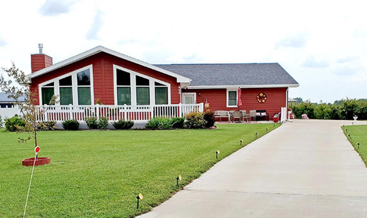 #5 Rick and Anita Messerschmidt’s home.