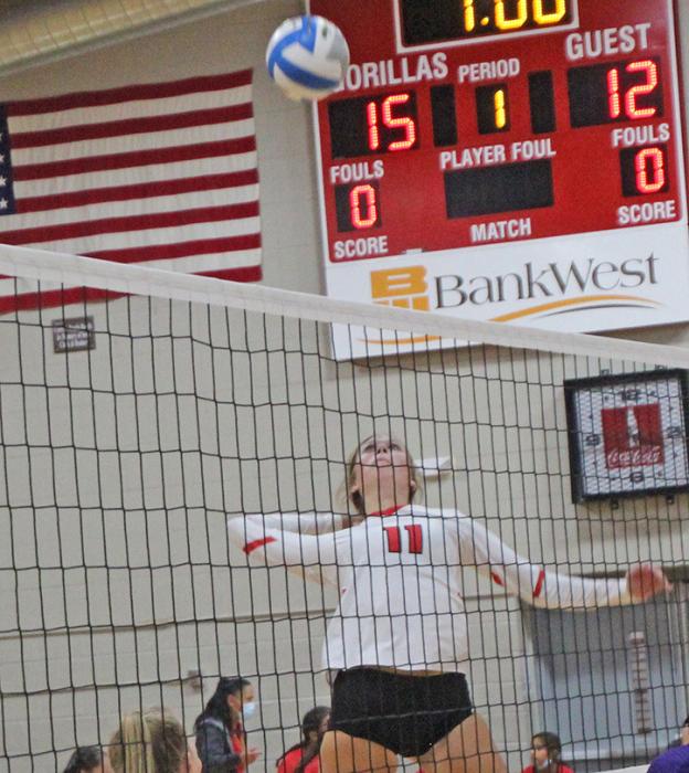 Spikers finish third in host tournament