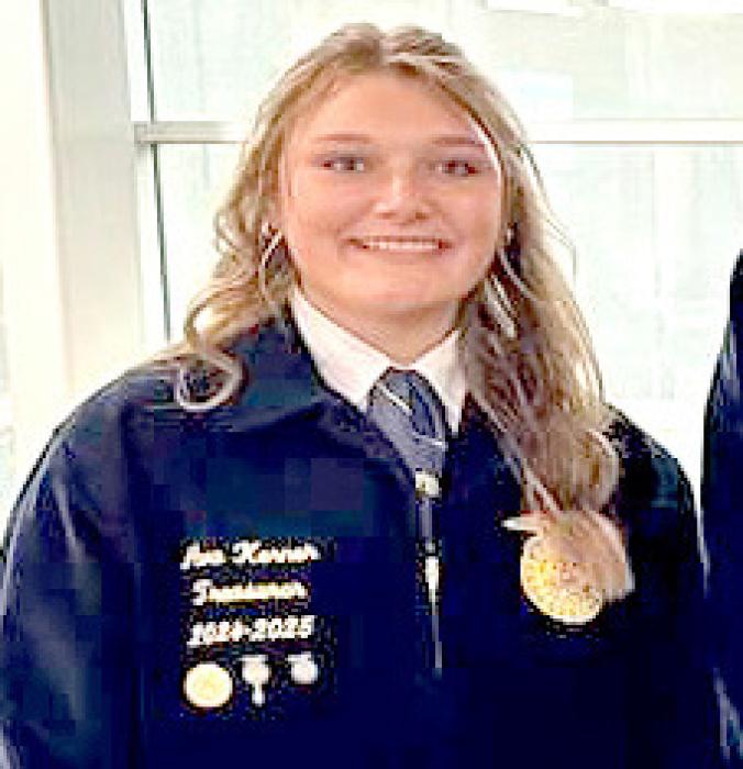Ava Kerner was selected as the new District 4 sentinel.