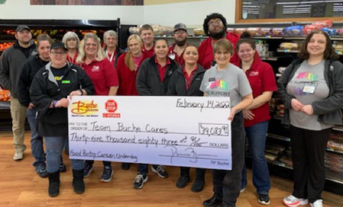 Buche Company has best community fundraiser ever