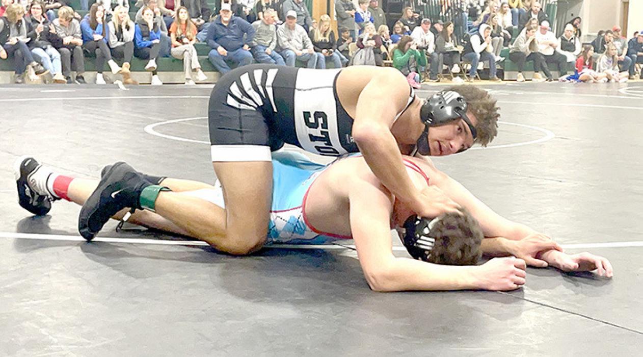 Gunnar Stephens only loss in the tournament came at the hands of the #2 ranked wrestler in the state.