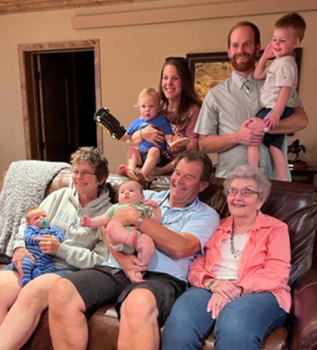 Kleins celebrate five generations