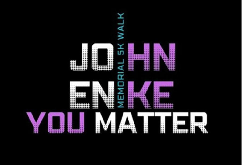 The above graphic was used for t-shirts given to the first 100 walkers who showed up to the event. It was used for other promotional materials as well.