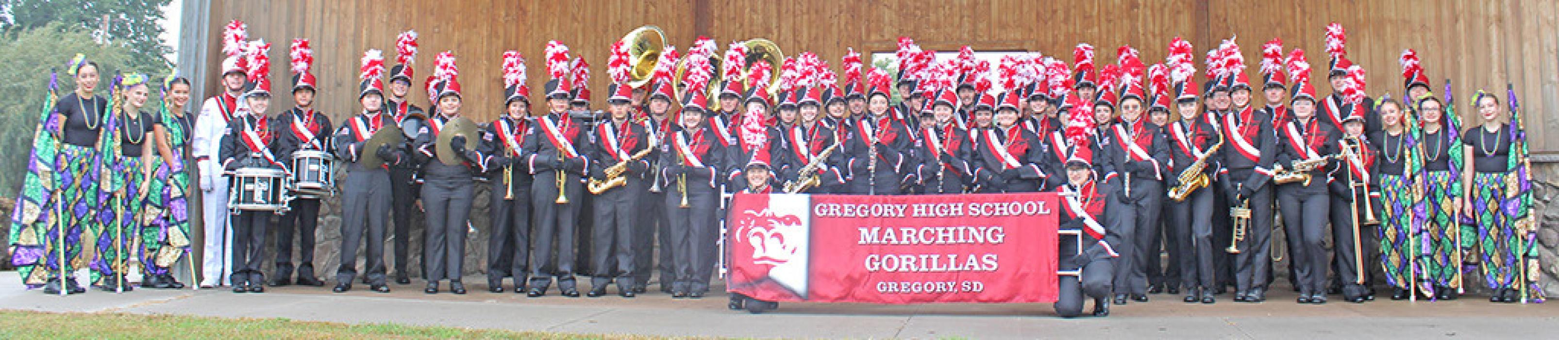 Marching Gorillas have a great day at Missouri Valley Marching Festival