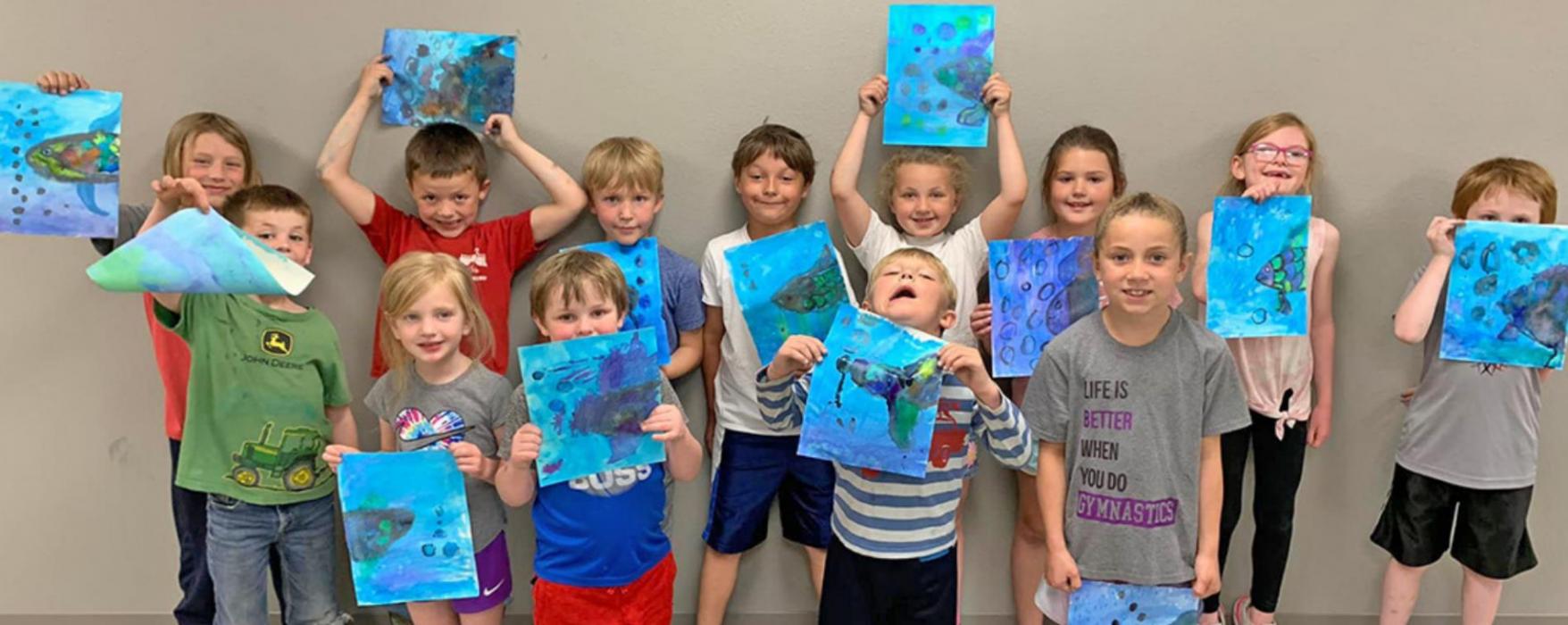 Gregory Co. 4-H offers step by step painting