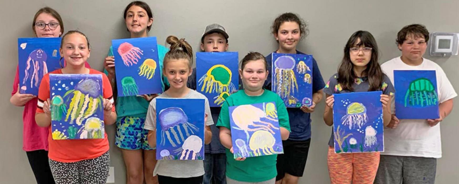 Gregory Co. 4-H offers step by step painting
