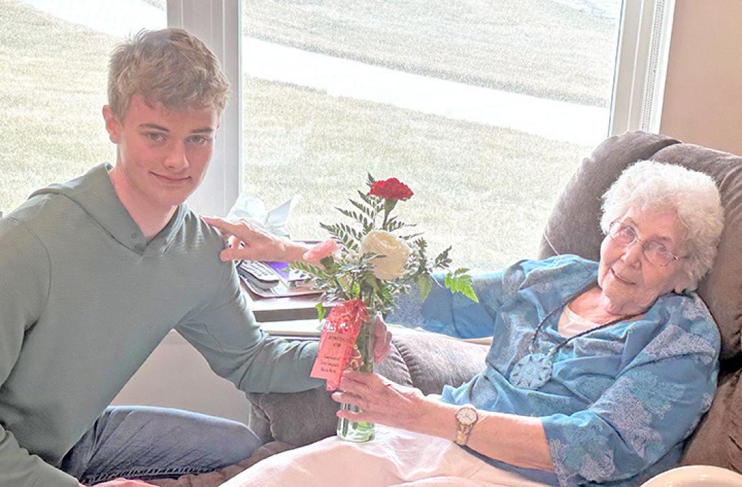 Cupid’s crew brings joy to area seniors this Valentine’s Day