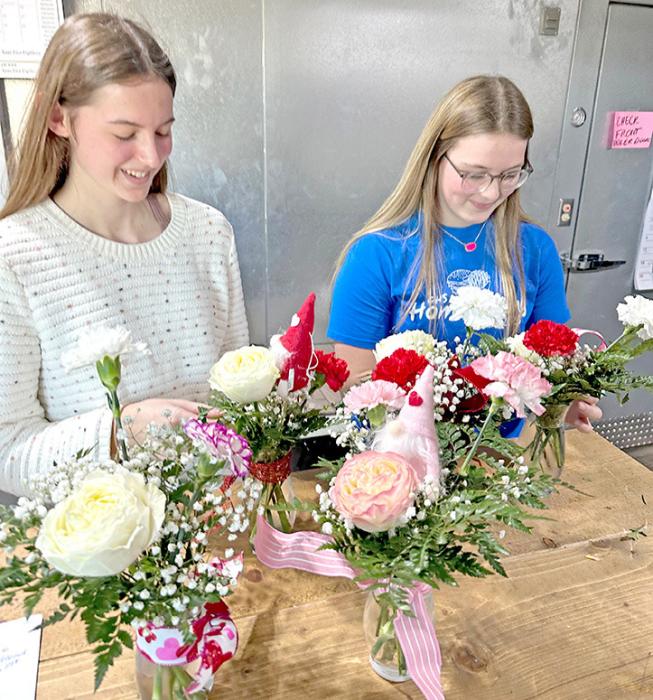 Cupid’s crew brings joy to area seniors this Valentine’s Day
