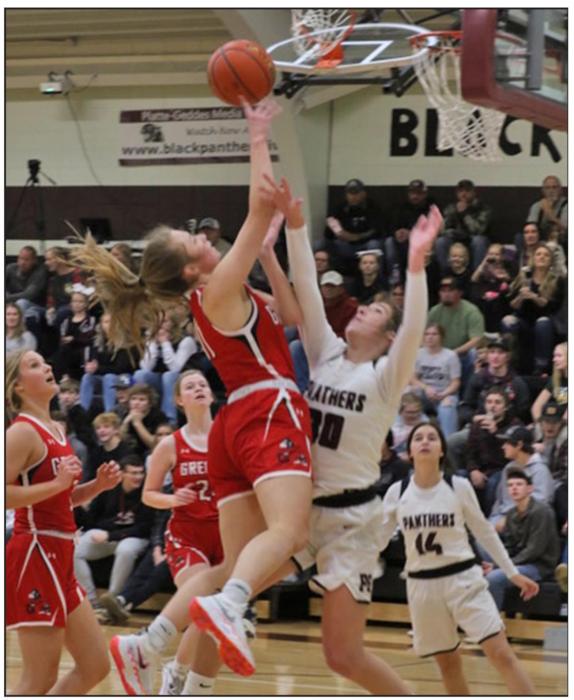 Cassidy Keiser’s 14 points and two rebounds helped lead the Lady Gorillas to victory against Platte-Geddes.