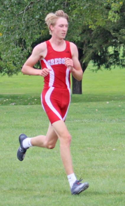 Luke Sinclair (l) brought home a 4th place finish, and Carson Klundt came in 24th.