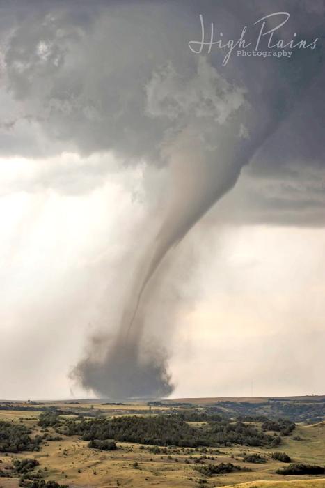 Severe storms and a tornado swept across Gregory County the end of July. Bonesteel was the only town hit. (Photo by High Plains Photography)
