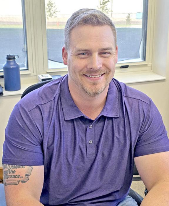 JJ Farner was hired as the county director of equalization. (Photo by Gregory Times-Advocate)