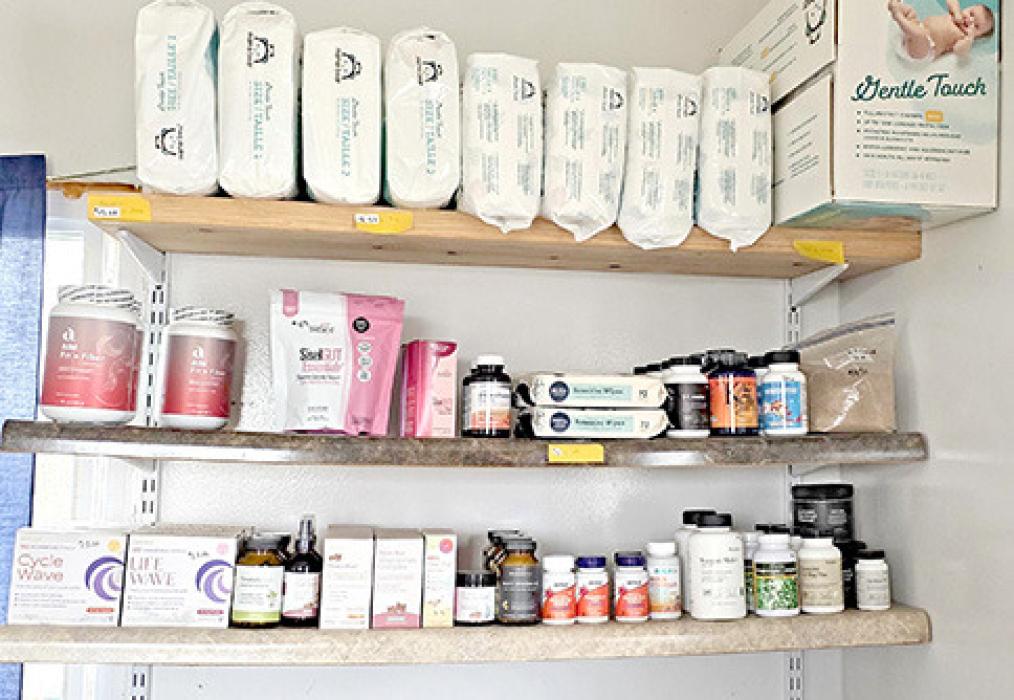 Katie Yoder packs a lot into a small space in her Windy Ridge Sales store. She even has plans to expand her product offering in the near future as her space and inventory grow.
