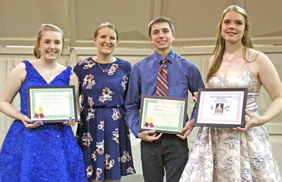 Music awards presented during high school spring concert