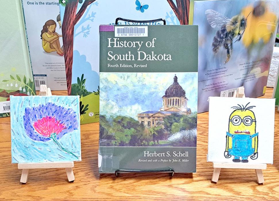 Gregory Public Library launches mini canvas art competition