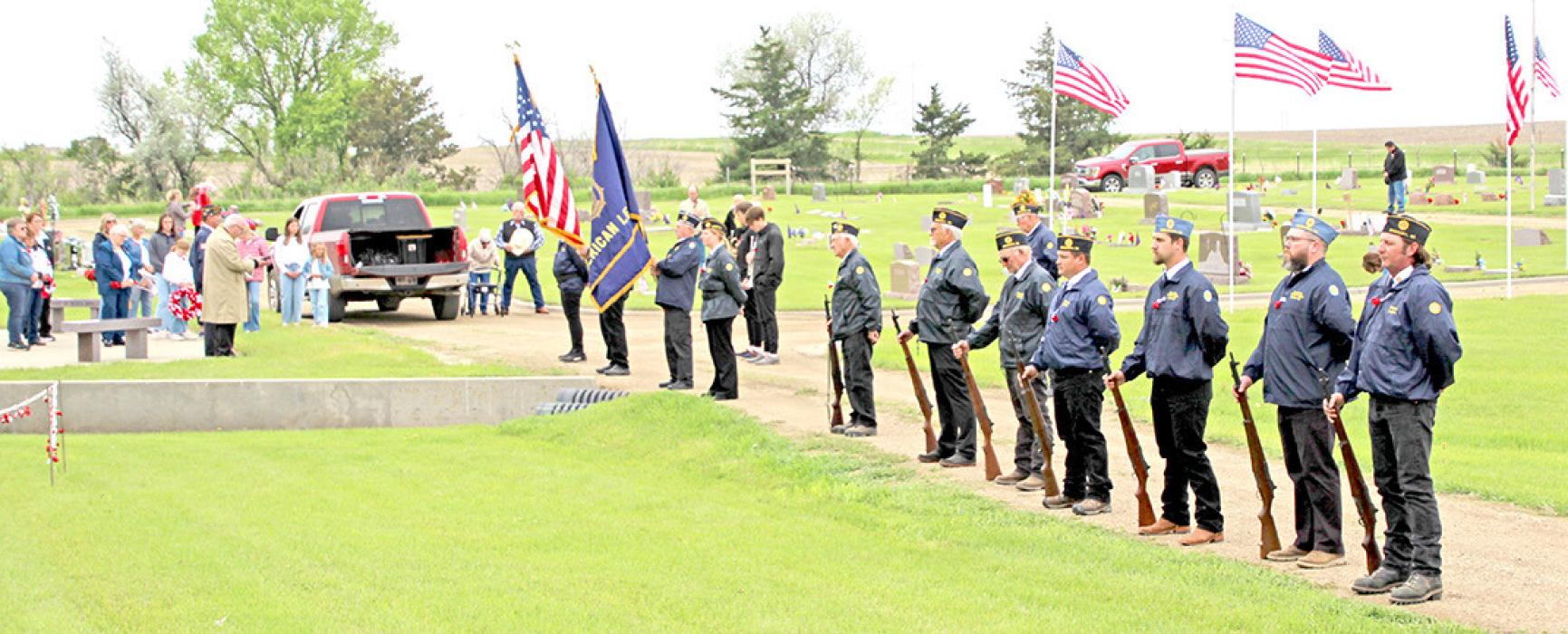 Area Memorial Day programs were held