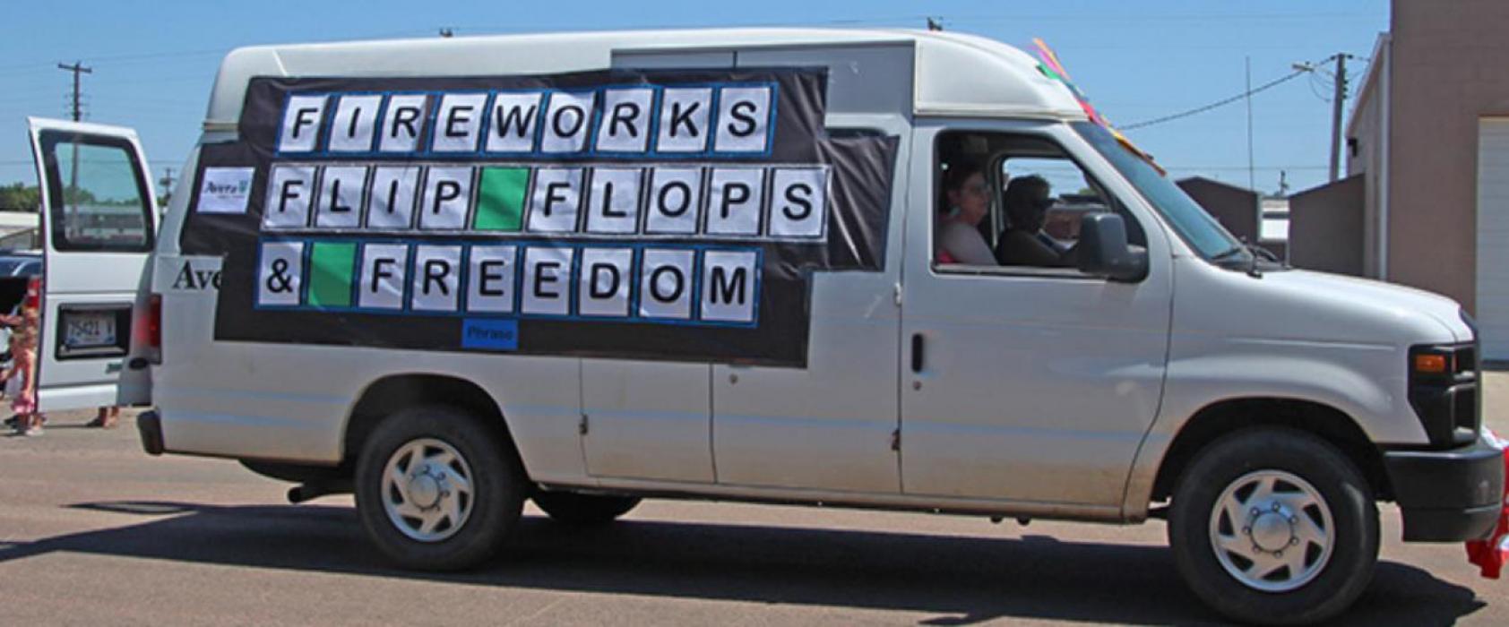 Recap of the 4th of July parade in Gregory