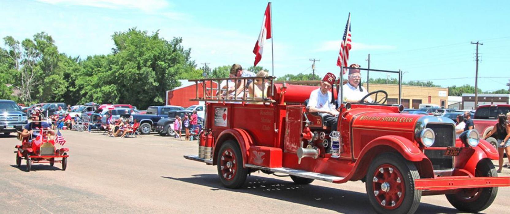 Recap of the 4th of July parade in Gregory