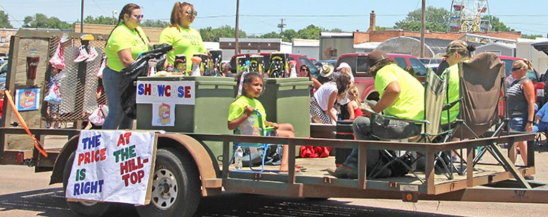 Recap of the 4th of July parade in Gregory