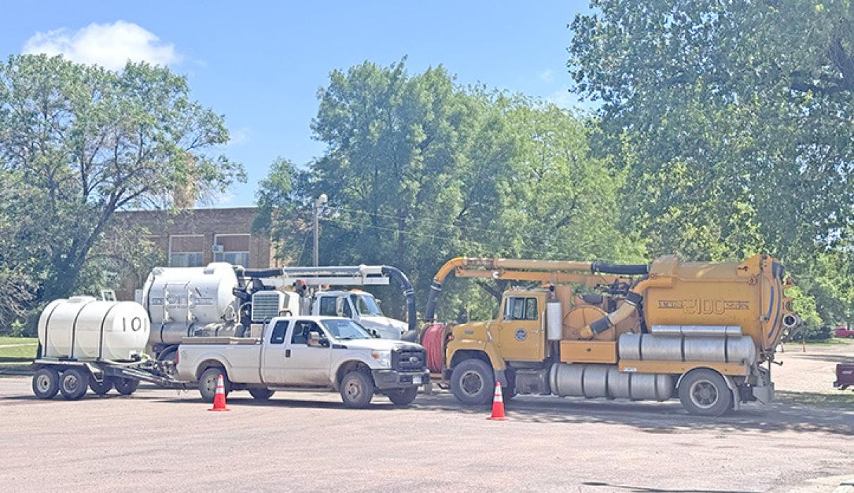Gregory City nearing the end of sewer jetting
