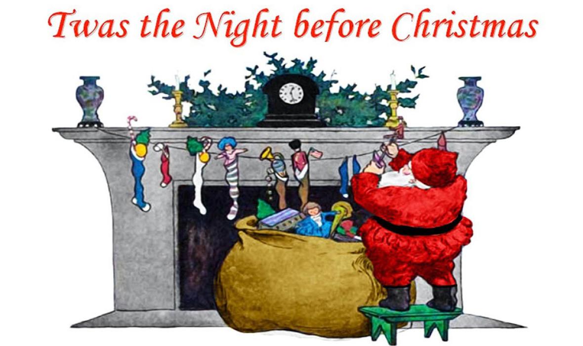 In his famous poem “A Visit From St. Nicholas,” Clement C. Moore described St. Nick as “chubby and plump, a right jolly old elf” dressed all in fur with a bundle of toys on his back.