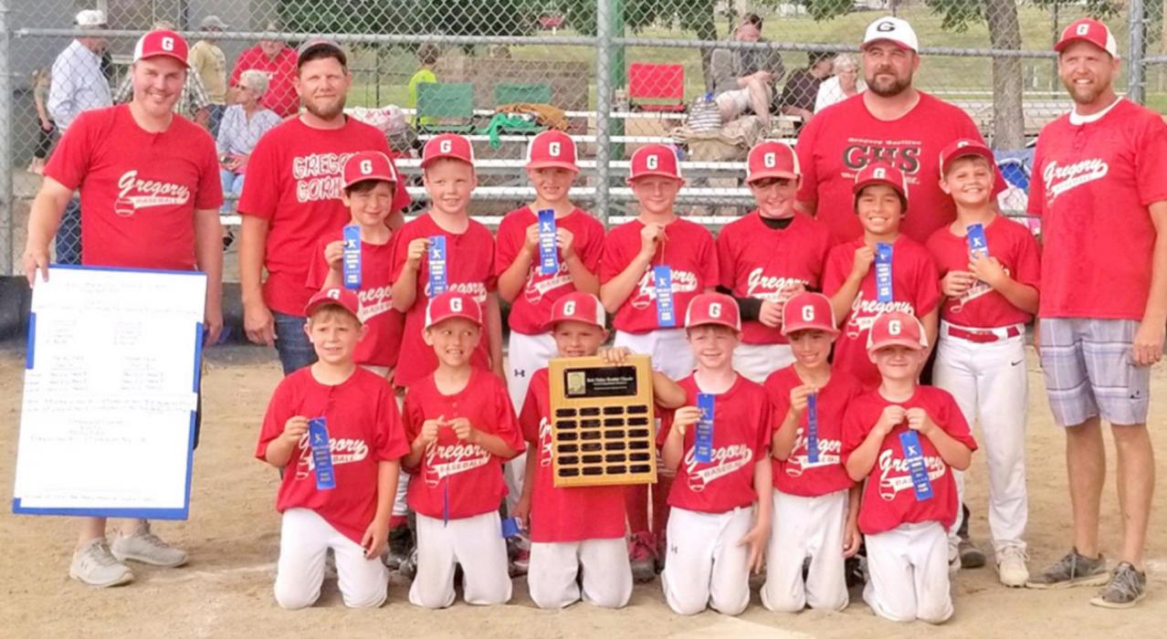 Gregory Rookies baseball team captures Rosebud League championship