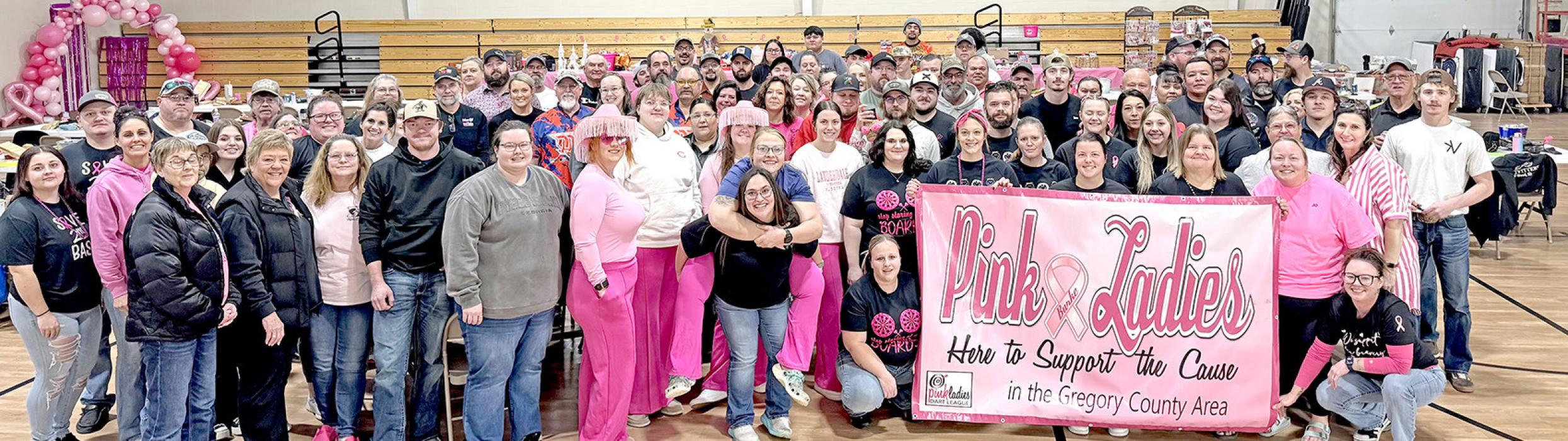 Burke Pink Ladies’ Annual Dart Tournament a bullseye for cancer support